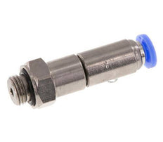 4mm & G1/8'' Hoge Snelheid Draaidoorvoer Insteek Buitendraad Vernikkeld Messing/PBT NBR
