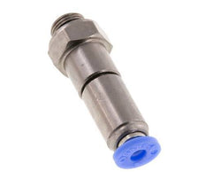 4mm & G1/8'' Hoge Snelheid Draaidoorvoer Insteek Buitendraad Vernikkeld Messing/PBT NBR