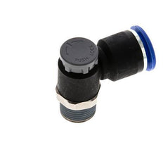 L-stuk Regelventiel 12 mm - R3/8'' Regeling-Uit Messing/Nylon Borgmoer