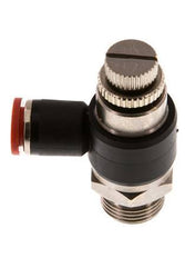 L-stuk Regelventiel 8 mm - G3/8'' Regeling-in Messing/Nylon