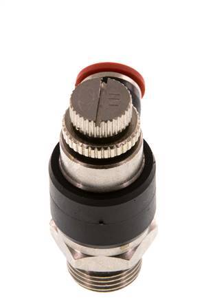L-stuk Regelventiel 8 mm - G3/8'' Regeling-in Messing/Nylon