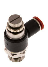 L-stuk Regelventiel 8 mm - G3/8'' Regeling-in Messing/Nylon