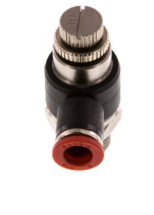 L-stuk Regelventiel 8 mm - G3/8'' Regeling-in Messing/Nylon
