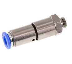 8mm & G1/8'' Hoge Snelheid Draaidoorvoer Insteek Buitendraad Vernikkeld Messing/PBT NBR