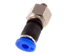 4mm & M5 Draaidoorvoer Insteek Buitendraad Vernikkeld Messing/PBT NBR