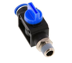 10 mm - R1/4'' Kunststof/Messing 3/2-Weg Handafsluiter Ontluchting aan Buiszijde