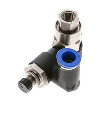 Draaibaar Regelventiel 12 mm - G1/2''-G1/4'' Regeling-Uit Messing/Nylon Indirect Gestuurde Terugslagklep