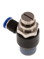 L-stuk Regelventiel 6 mm - R3/8'' Regeling-Uit Messing/Nylon