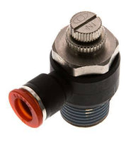 L-stuk Regelventiel 10 mm - R1/2'' Regeling-in Messing/Nylon