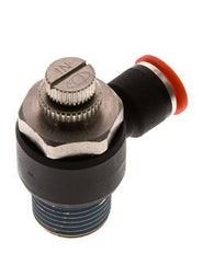 L-stuk Regelventiel 10 mm - R1/2'' Regeling-in Messing/Nylon