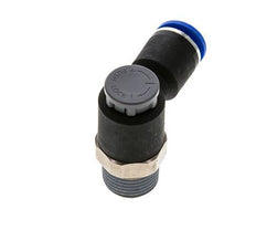 L-stuk Regelventiel 12 mm - R1/2'' Regeling-Uit Messing/Nylon Borgmoer