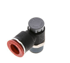 L-stuk Regelventiel 12 mm - R3/8'' Regeling-in Messing/Nylon Borgmoer