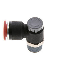 L-stuk Regelventiel 12 mm - R3/8'' Regeling-in Messing/Nylon Borgmoer
