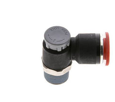 L-stuk Regelventiel 12 mm - R3/8'' Regeling-in Messing/Nylon Borgmoer