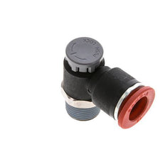 L-stuk Regelventiel 12 mm - R3/8'' Regeling-in Messing/Nylon Borgmoer