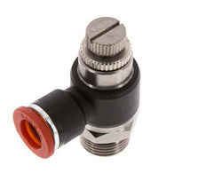 L-stuk Regelventiel 10 mm - G3/8'' Regeling-in Messing/Nylon