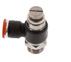 L-stuk Regelventiel 10 mm - G3/8'' Regeling-in Messing/Nylon