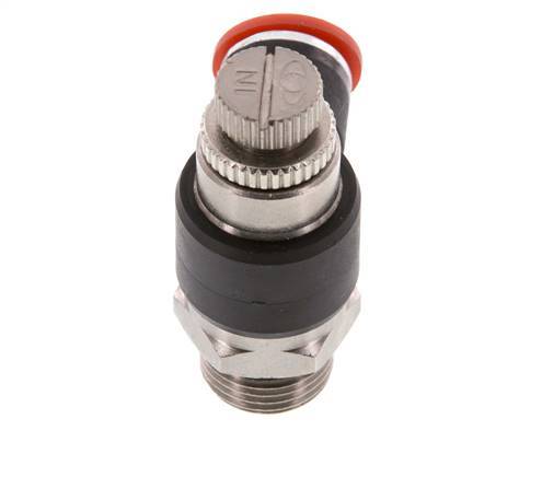 L-stuk Regelventiel 10 mm - G3/8'' Regeling-in Messing/Nylon