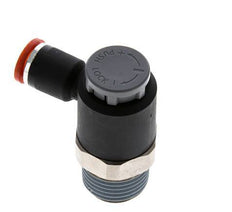 L-stuk Regelventiel 8 mm - R1/2'' Regeling-in Messing/Nylon Borgmoer