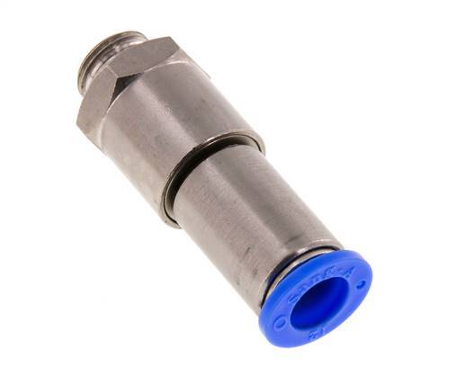 12mm & G3/8'' Hoge Snelheid Draaidoorvoer Insteek Buitendraad Vernikkeld Messing/PBT NBR