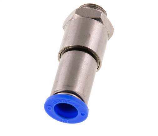 12mm & G3/8'' Hoge Snelheid Draaidoorvoer Insteek Buitendraad Vernikkeld Messing/PBT NBR