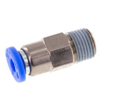 4mm & R1/8'' Regeling-In Vernikkeld Messing/PBT Terugslagklep Insteekkoppeling Buitendraad 0.2-10 bar