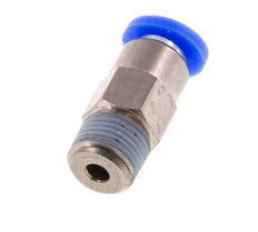 4mm & R1/8'' Regeling-In Vernikkeld Messing/PBT Terugslagklep Insteekkoppeling Buitendraad 0.2-10 bar