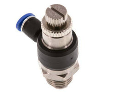 L-stuk Regelventiel 4 mm - G1/4'' Regeling-Uit Messing/Nylon