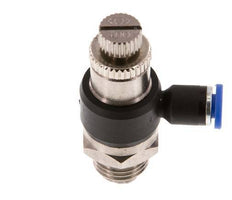 L-stuk Regelventiel 4 mm - G1/4'' Regeling-Uit Messing/Nylon