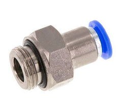 Push-In Fitting 8mm & G3/8'' Male Auto Shut-Off Brass/PBT 0-10bar (0-145psi)