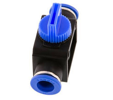 10 mm Kunststof/Messing 3/2-Weg Handafsluiter