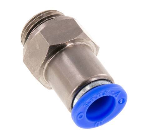Push-In Fitting 10mm & G3/8'' Male Auto Shut-Off Brass/PBT 0-10bar (0-145psi)
