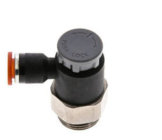 L-stuk Regelventiel 6 mm - G3/8'' Regeling-in Messing/Nylon Borgmoer