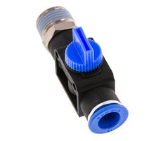 12 mm - R1/2'' Kunststof/Messing 3/2-Weg Handafsluiter Ontluchting aan Draadzijde