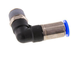 12mm & R1/2'' Zelfsluitende L-insteekkoppeling Vernikkeld messing/PBT buitendraad 0-10 bar