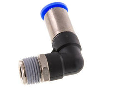 12mm & R1/2'' Zelfsluitende L-insteekkoppeling Vernikkeld messing/PBT buitendraad 0-10 bar