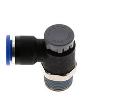 L-stuk Regelventiel 10 mm - R3/8'' Regeling-Uit Messing/Nylon Borgmoer