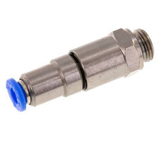 6mm & G1/4'' Hoge Snelheid Draaidoorvoer Insteek Buitendraad Vernikkeld Messing/PBT NBR