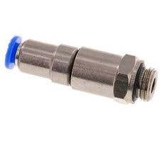 6mm & G1/4'' Hoge Snelheid Draaidoorvoer Insteek Buitendraad Vernikkeld Messing/PBT NBR