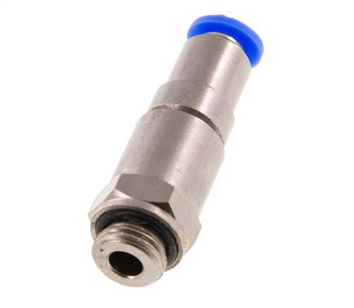 6mm & G1/4'' Hoge Snelheid Draaidoorvoer Insteek Buitendraad Vernikkeld Messing/PBT NBR