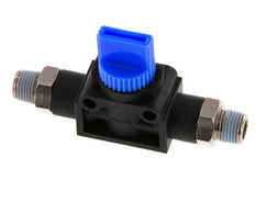 R1/8'' Kunststof/Messing 3/2-Weg Handafsluiter