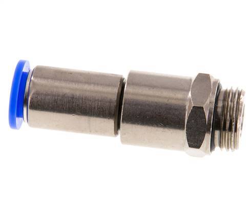 12mm & G1/2'' Hoge Snelheid Draaidoorvoer Insteek Buitendraad Vernikkeld Messing/PBT NBR