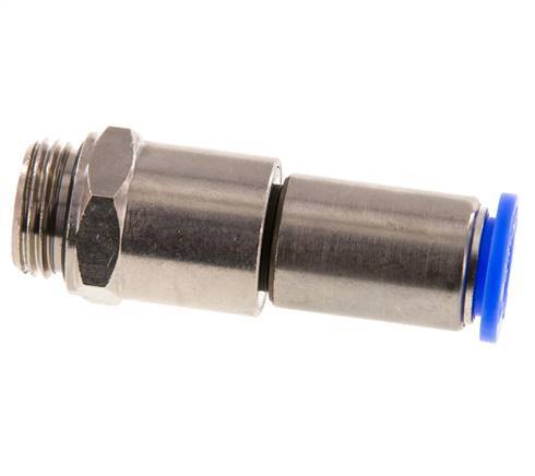12mm & G1/2'' Hoge Snelheid Draaidoorvoer Insteek Buitendraad Vernikkeld Messing/PBT NBR