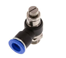 L-stuk Regelventiel 10 mm - G1/4'' Regeling-Uit Messing/Nylon