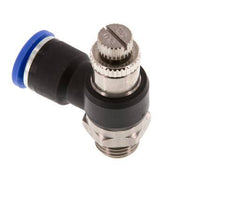 L-stuk Regelventiel 10 mm - G1/4'' Regeling-Uit Messing/Nylon