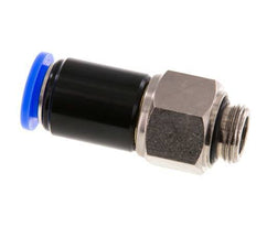 12mm & G3/8'' Swivel Joint Push-In-Male Threads Nickel-Plated Brass/PBT NBR Rotatable