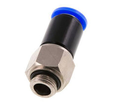 12mm & G3/8'' Draaidoorvoer Insteek Buitendraad Vernikkeld Messing/PBT NBR