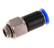 12mm & G3/8'' Draaidoorvoer Insteek Buitendraad Vernikkeld Messing/PBT NBR