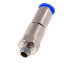 8mm & R1/8'' Hoge Snelheid Draaidoorvoer Insteek Buitendraad Vernikkeld Messing/PBT NBR