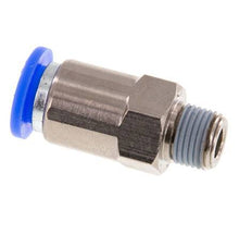 8mm & R1/8'' Regeling-In Vernikkeld Messing/PBT Terugslagklep Insteekkoppeling Buitendraad 0.2-10 bar